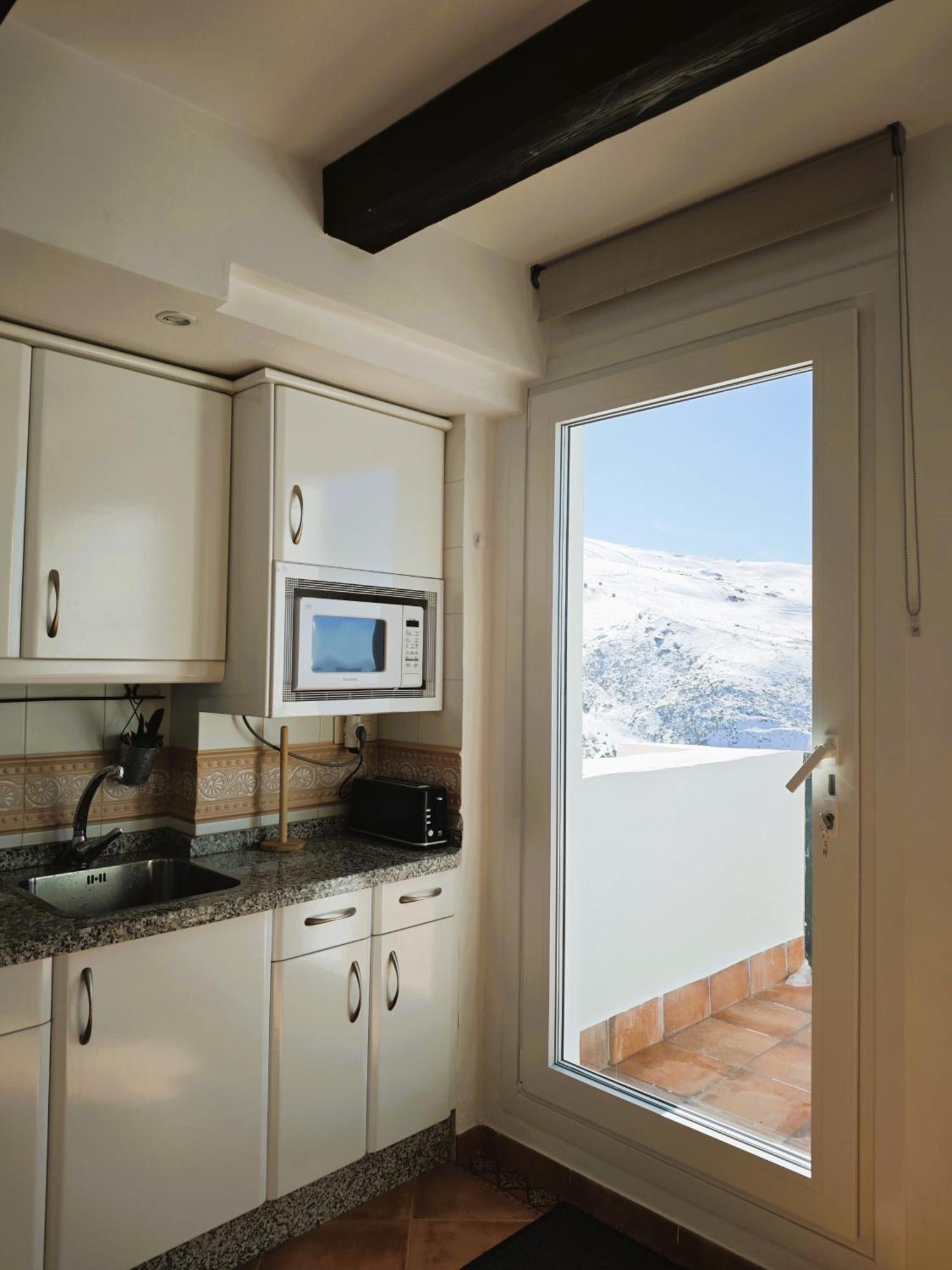 Apartamento Nievesol Con 2 Parking Y Wifi Sierra Nevada Esterno foto